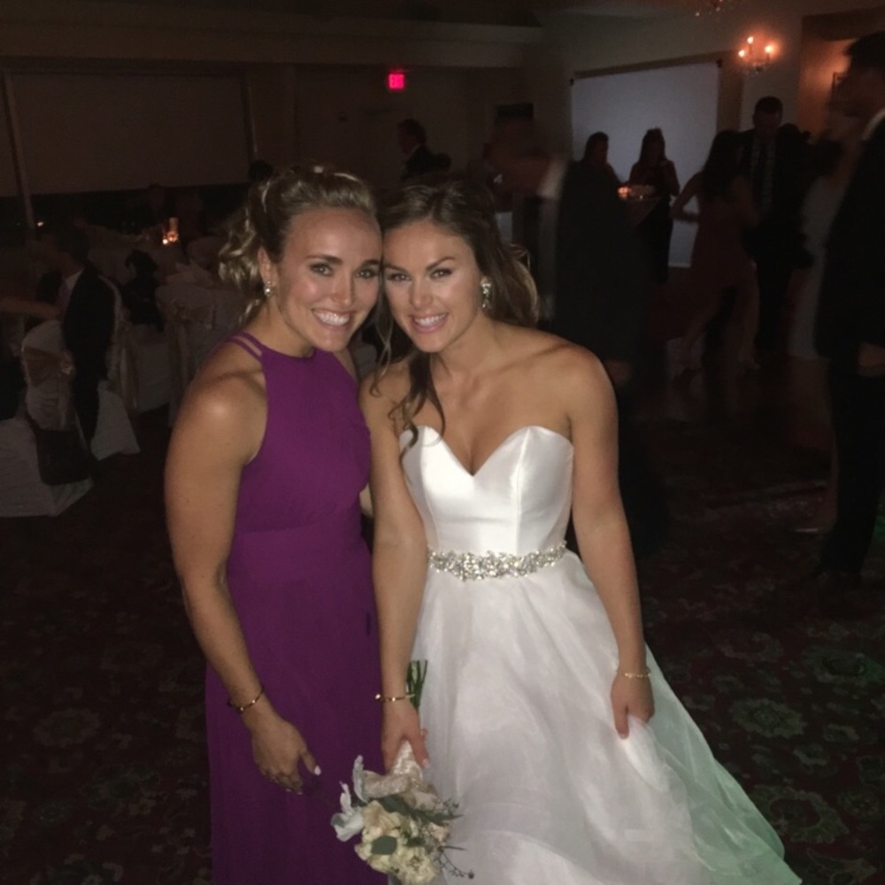 Bill Levkoff dress style 7017 in Sangria!
